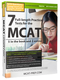 MCAT-prep 7 Exams book