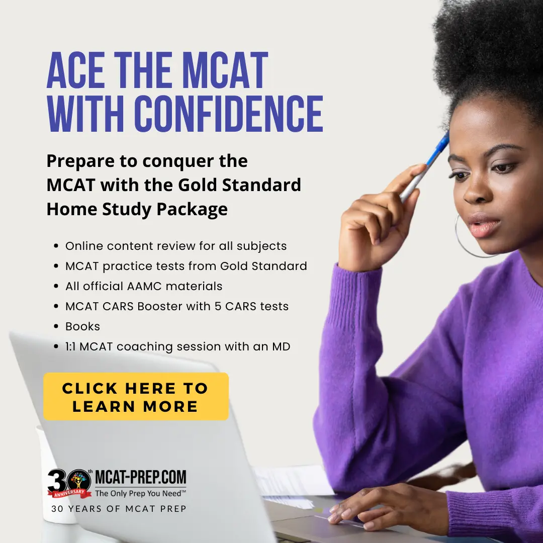 MCAT Prep Home Study Package by Gold Standard