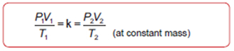 MCAT General Chemistry Summary - Combined Gas Law