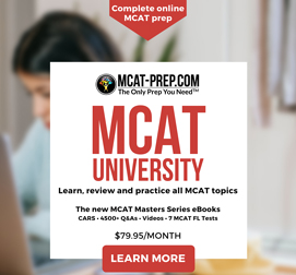 Online MCAT University Course by Gold Standard MCAT Prep