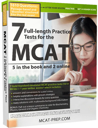 7 Exams MCAT Prep Book: Practice Makes Perfect
