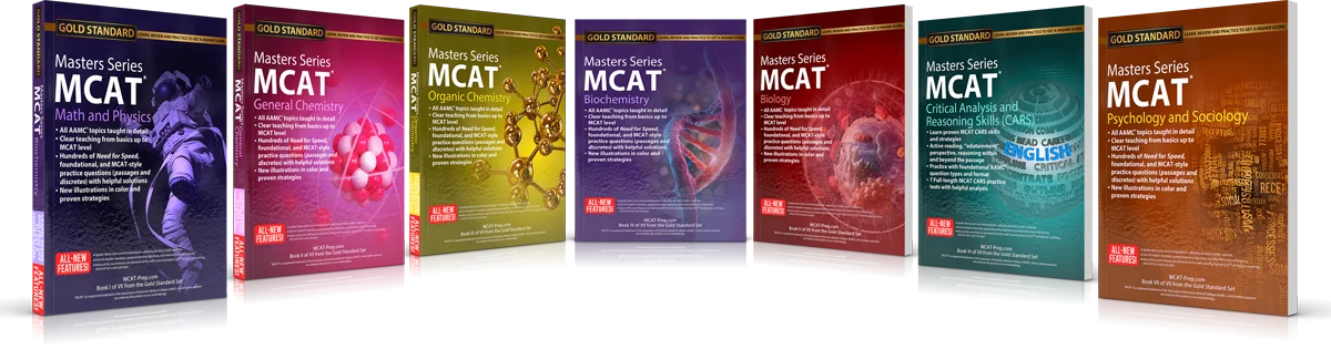 MCAT Masters Series Books 2022-2023
